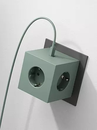 AVOLT | Multipresa Square 2 F Oak Green | 